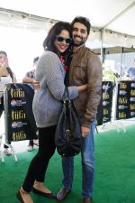 Sameera Reddy arrives at Tampa International Airpot on 25th April 2014 for IIFA